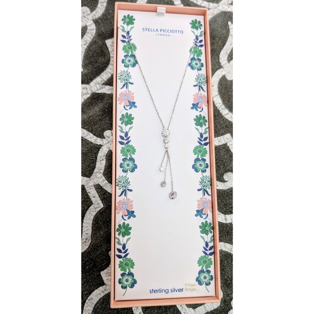 Stella Picciotto Verona Sterling Silver Necklace NEW